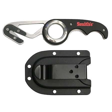 Smiths Edgesport Folding Gut Hook/Seatbelt Cutter 51103
